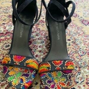 Stuart Weitzman Multi Color Pumps Sz 7.5